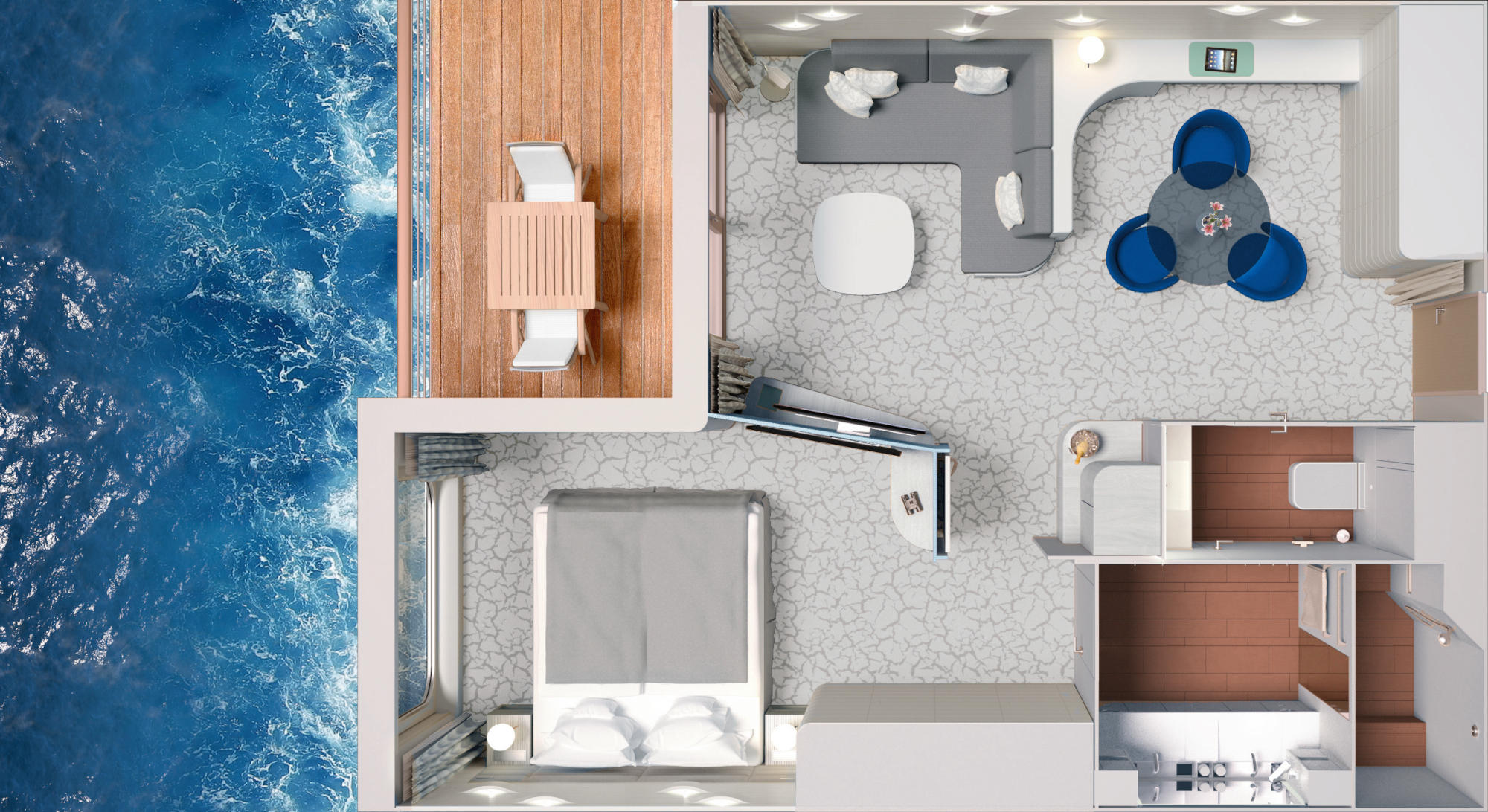 MyCruise Hapag-Lloyd-Cruises HANSEATIC-inspiration Kahytter Suite Junior3